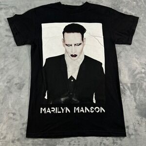 Marilyn Manson North American Summer Tour 2016 Black T Shirt Size